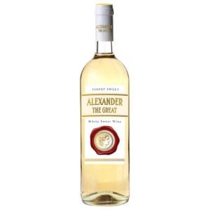 WINO ALEXANDER THE GREAT 11% BIALE SLODKIE 1L