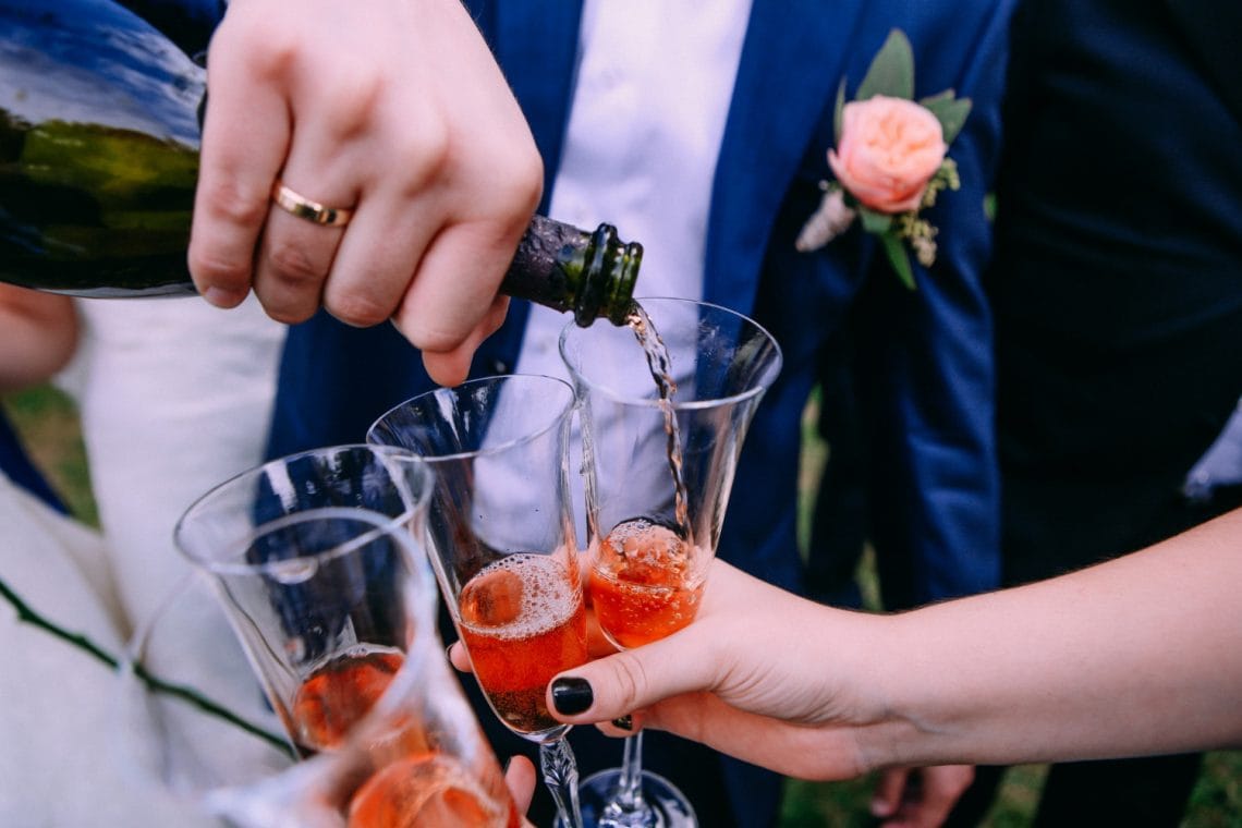 alkohol na wesele