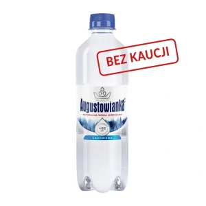 Woda Augustowianka 500ml gazowana / but bezkaucyjna